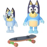 BLUEY Paket dveh figuric - Skateboard (& BANDIT) - 1 k. | Shoptok.si