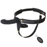 Hidden Desire Inferno Double Vibrating Pleasure Penis Strapon 14cm Black Cijene