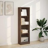  Regal za knjige boja hrasta 40x24x143 cm konstruirano drvo | shoptok.hr