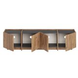 Hanah home polica za tv lowen atlantic pine anthracite | Eponuda.com