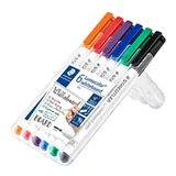 Marker Lumocolor Whiteboard, M, 6 komada