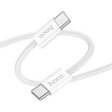  Podatkovni / polnilni kabel - Type-C <--> Type-C - Hoco X104 Source 60W - 1m - beli u