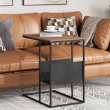  Bočni stolić crni 55 x 36 x 59,5 cm od konstruiranog drva | shoptok.hr