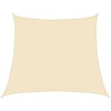 vidaXL Jedro za zaštitu od sunca 160 g/m² krem 4/5 x 4 m HDPE | shoptok.hr