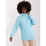 Wool Fashion Italia Sweater-AT-SW-23401.97P-Light Blue | Shoptok.si