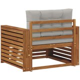  Zunanji kavč Masivno akacijevo les in poliester, (5000271694) | Shoptok.si