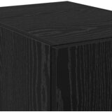  Highboard 2 pcs Crni hrast 30 x 42,5 x 185 cm | shoptok.hr