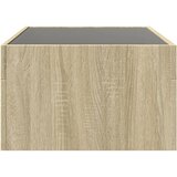  Stolić s beskonačnim LED svjetlima boja hrasta 90x50x30 cm | Eponuda.ba