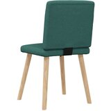  Jedilni stoli 4 kosi temno zelene tkanine, (21832389) | Shoptok.si