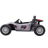 Buggy na akumulator Racing 5 - dvosjed - sivi | shoptok.hr