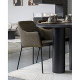 House Nordic Rjav oblazinjen jedilni stol z nasloni za roke Melilla – | Shoptok.si