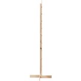 vidaXL Lesena novoletna jelka za okras 180 cm trdna borovina | Shoptok.si