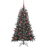 vidaXL Umestno božično drevo med 150 LED Zelena 68 x 68 x 120 cm | Shoptok.si