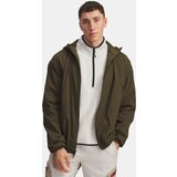 Under Armour Men's UA Unstoppable Txt Woven Jacket Jkt-GRN - Mens Cene