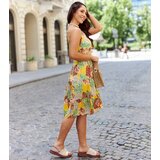 UR/CEO Yellow spaghetti strap dress Pontiere | shoptok.hr