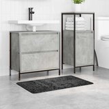  Prostirka protiv klizanja Tamno siva 50 x 80 cm PP | shoptok.hr