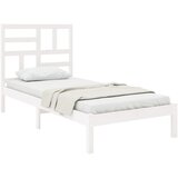  Okvir za krevet od masivne borovine bijeli 90 x 200 cm | Eponuda.com