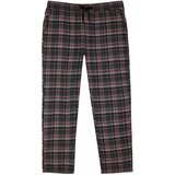 Trendyol Men's Black Regular Fit Plaid Weave Pajama Bottoms. Cene