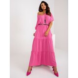 Italy Moda Skirt-DHJ-SD-8367.09-dark pink | shoptok.hr