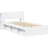  Okvir kreveta s pohranom Bijela 75 x 190 cm Konstruirano drvo | shoptok.hr