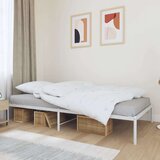 Metalni okvir za krevet bijeli 107x203 cm Cijene