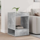  Stranska miza Betonsko siva 40 x 40 x 56 cm Konstruiran les, (5000201818) | Shoptok.si