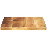 Stolna ploča 40x40x2,5 cm četvrtasta masivno grubo drvo manga | Eponuda.com