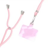 Swing privjesak za telefon podesive duljine / duljina kabela 165 cm (max 82,5 cm u omči) / rame ili vrat – lite pink | shoptok.hr