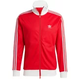 Adidas Jakna za vježbanje 'Adicolor Classics Beckenbauer' crvena / bijela