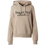 Superdry Sweater majica 'Venue' bež / crna