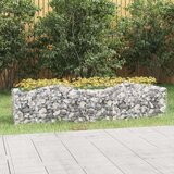  Lučna gabionska povišena gredica 200x50x50 cm pocinčano željezo | shoptok.hr