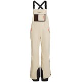 O'neill Outdoor hlače 'FWC'Peak Bib' bež / oranžna / črna | Shoptok.si