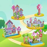  Magnetni set građevinske kocke Ljubimci - 140 dijelova | shoptok.hr
