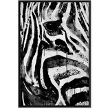  Slika - Striped Nature (1 Part) Vertical 80x120 U crnom drvenom okviru | shoptok.hr