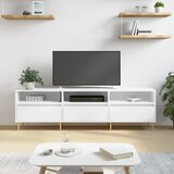 vidaXL TV omarica bela 150x30x44,5 cm inženirski les Cene