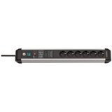  Breenstuhl 1391010601 power extension 5 m 6 AC outlet(s) Indoor Black, Silver | shoptok.hr