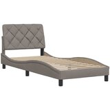  Okvir za krevet bez madraca smeđesivi 80x200cm od tkanine | Eponuda.com