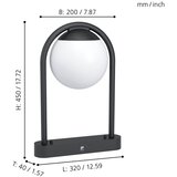 Eglo 98732 - Spoljašnja lampa VECCHIA 1xE27/28W/230V IP44 | Eponuda.com