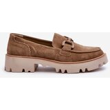 S. BARSKI Women's Suede Moccasins with Decoration D&A | Shoptok.si