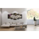  Slika - Like a white cloud - 5 pieces 100x50 | shoptok.hr