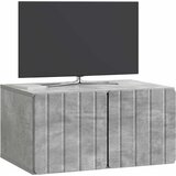 TV ormar za zid 59,5 x 41 x 30 cm Betonska siva | shoptok.hr