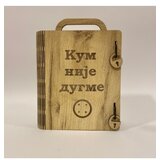  Kutija knjiga sa natpisom Kum nije dugme i flaša | ePonuda.com