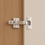 Bessagi Home Omara Za Oblačila Marlo, Bela, Barve Hrasta, Š. 100cm | Shoptok.si