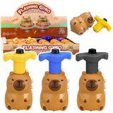  Interaktivna vrtuljka Capybara s LED svjetlima i melodijama 12,5 cm u