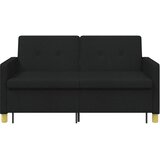  Krevet-sofa na razvlačenje Crna Tkanina | shoptok.hr