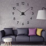 Olimp Sport Zidni Sat 3D samolepljivi Crni T4341B | ePonuda.com