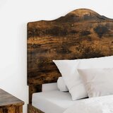  Uzglavlje s uzglavljem Dimljeni hrast 75 cm Konstruirano drvo | shoptok.hr