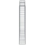  Lučne gabionske košare 3 kom 200x30x180/200cm pocinčano željezo | shoptok.hr