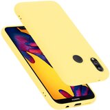  ohišje, združljiv s huawei v tekoči rumeni - zaščitni pokrov, narejen iz fleksibilnega silikona tpu, (20591111) | Shoptok.si