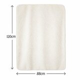 Odeja za hišne ljubljenčke Snug-Rug 120 × 88 cm - kremna | Shoptok.si